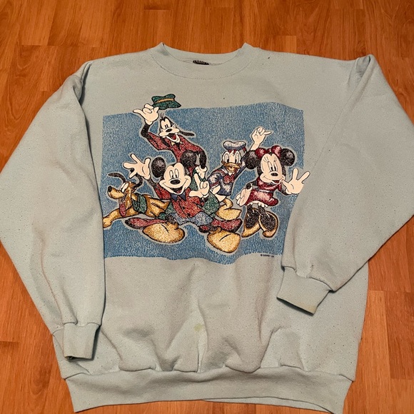 Vintage Mickey and Friends Sweatshirt - Picture 5 of 5